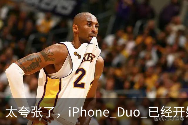 太夸张了，iPhone Duo 已经开始降价出售！