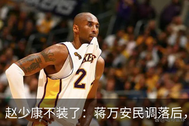 赵少康不装了：蒋万安民调落后，蓝营要检讨！不择手段拉下郑丽文